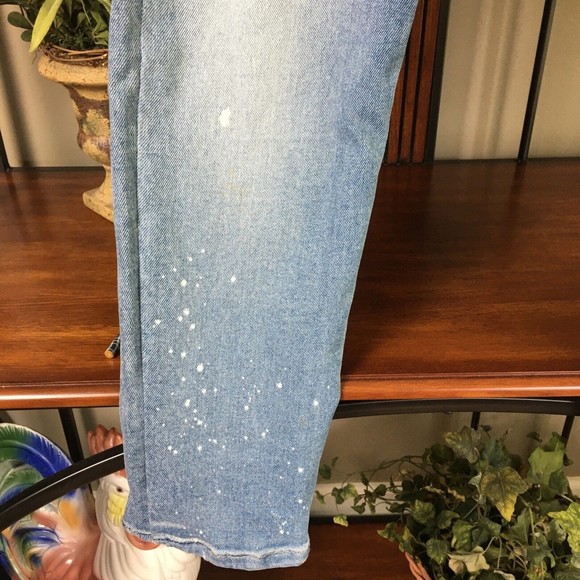 New LOST DAZE Washed Blue Denim Portal Jeans Size 31 $850 - Picture 8 of 14